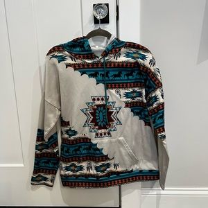 Western tribal sweatshirt